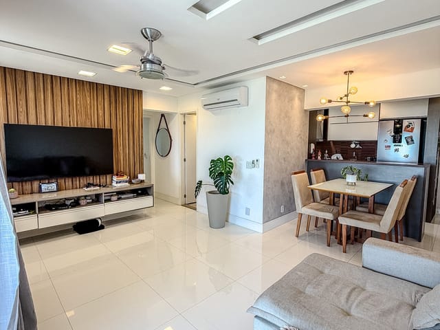 Apartamento 3 quartos e 2 banheiros, à venda, no bairro Glória em Macaé