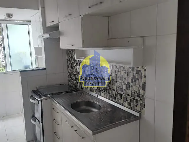 Apartamento com 55m² 2 quartos e 1 banheiro, para alugar, no bairro Conceição em Osasco