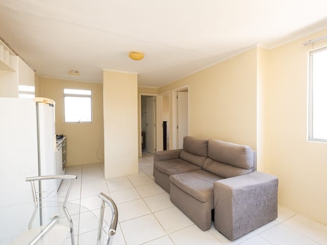 Apartamento 2 quartos e 1 banheiro, para alugar, no bairro Três Vendas em Pelotas