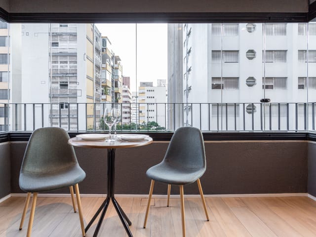 Apartamento com 32m² 1 quarto e 1 banheiro, à venda, no bairro Jardim Paulista em São Paulo