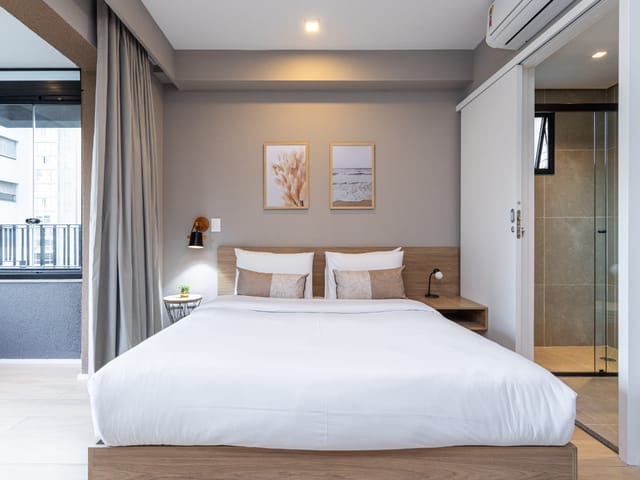 Apartamento com 32m² 1 quarto e 1 banheiro, à venda, no bairro Jardim Paulista em São Paulo