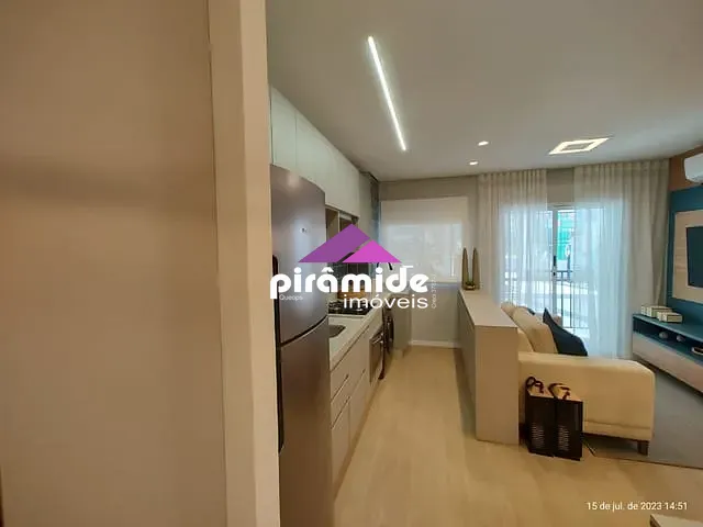 Apartamento com 46m² 2 quartos e 2 banheiros, à venda, no bairro Galo Branco em São José dos Campos
