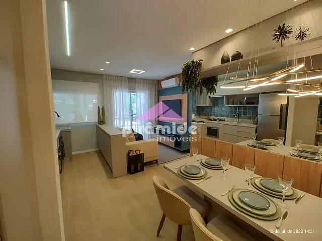 Apartamento com 46m² 2 quartos e 2 banheiros, à venda, no bairro Galo Branco em São José dos Campos