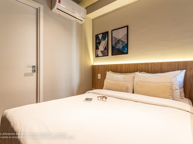Apartamento com 19m² 1 quarto e 1 banheiro, à venda, no bairro Jardim Paulista em São Paulo