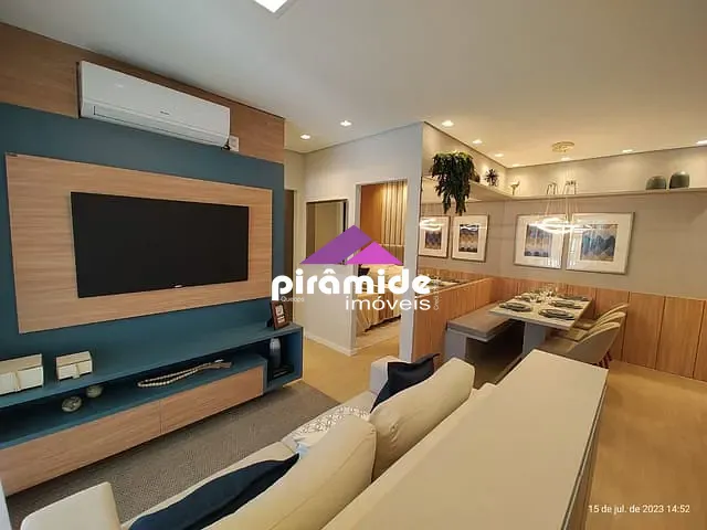 Apartamento com 46m² 2 quartos e 1 banheiro, à venda, no bairro Galo Branco em São José dos Campos