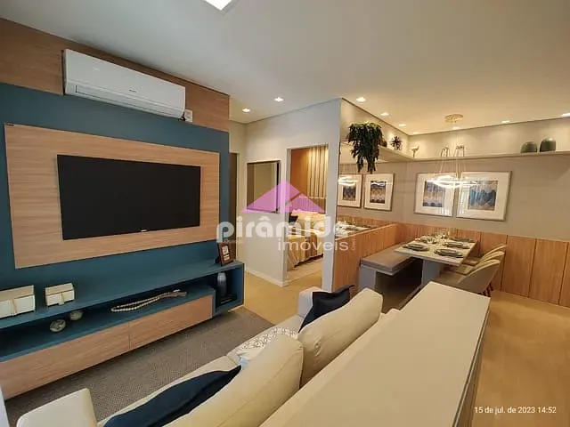 Apartamento com 46m² 2 quartos e 1 banheiro, à venda, no bairro Galo Branco em São José dos Campos