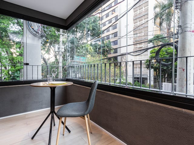 Apartamento com 38m² 1 quarto e 1 banheiro, à venda, no bairro Jardim Paulista em São Paulo