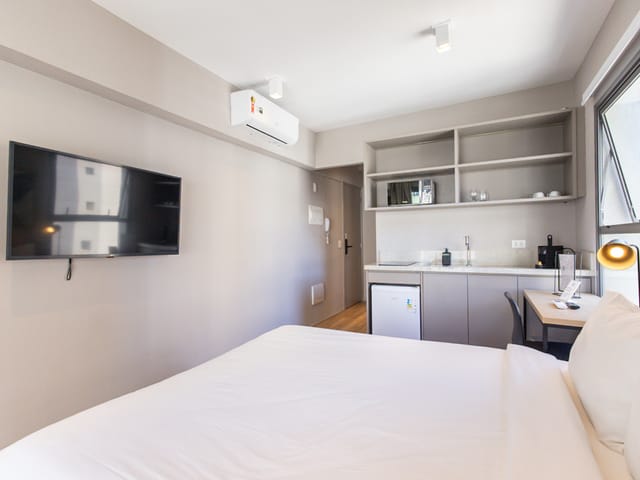 Apartamento com 22m² 1 quarto e 1 banheiro, à venda, no bairro Cerqueira César em São Paulo
