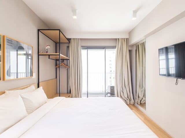 Apartamento com 22m² 1 quarto e 1 banheiro, à venda, no bairro Cerqueira César em São Paulo
