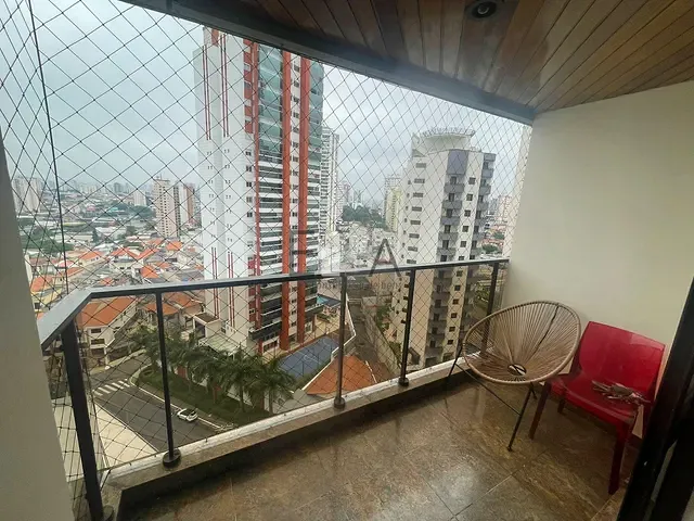 Apartamento com 140m² 3 quartos e 4 banheiros, para alugar, no bairro Vila Regente Feijó em São Paulo