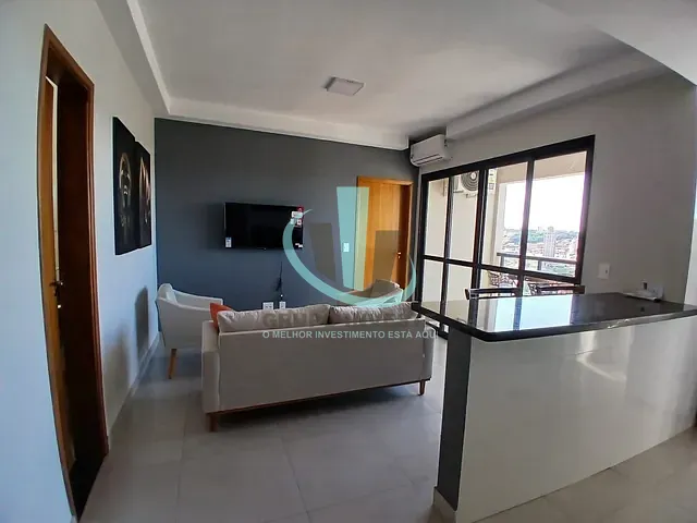 Apartamento com 50m² 1 quarto e 2 banheiros, para alugar, no bairro São José em Araraquara