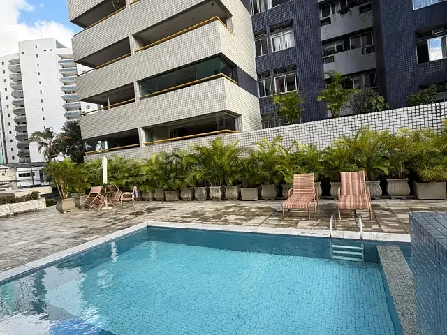 Apartamento 3 quartos e 2 banheiros, à venda, no bairro Graças em Recife