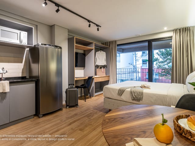 Apartamento com 31m² 1 quarto e 1 banheiro, à venda, no bairro Jardim Paulista em São Paulo