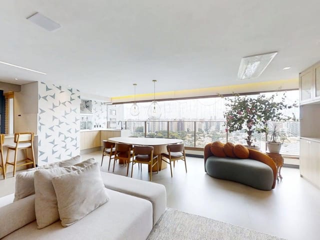 Apartamento com 142m² 3 quartos e 4 banheiros, à venda, no bairro Campo Belo em São Paulo