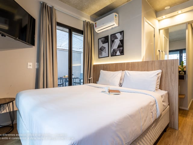 Apartamento com 32m² 1 quarto e 1 banheiro, à venda, no bairro Jardim Paulista em São Paulo