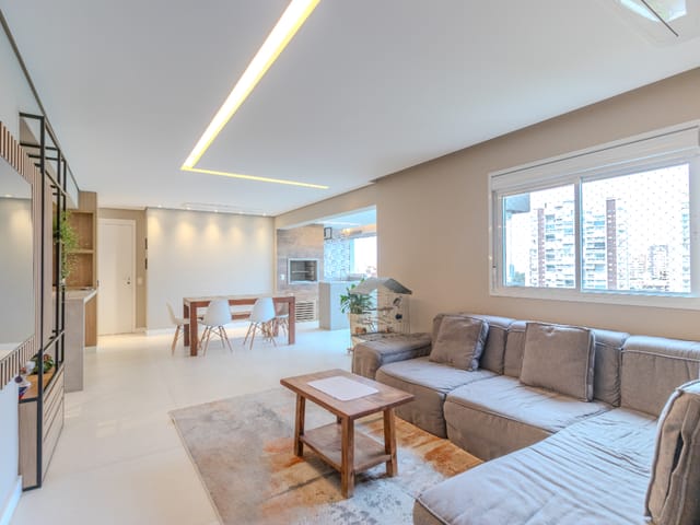 Apartamento com 127m² 3 quartos e 5 banheiros, à venda, no bairro Vila Andrade em São Paulo
