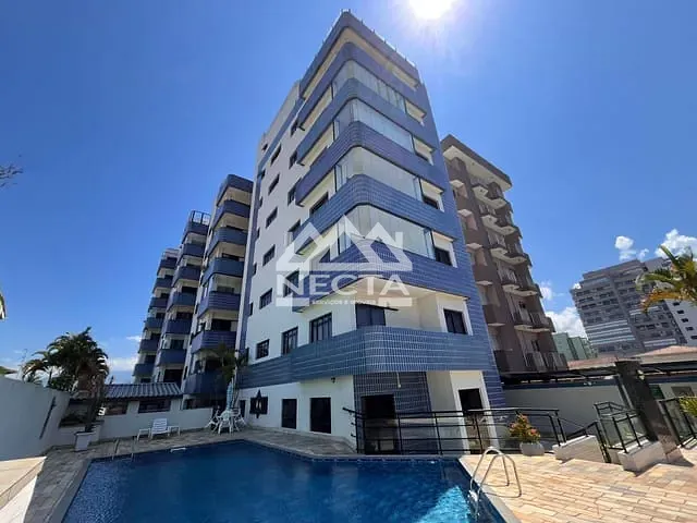 Apartamento com 109m² 3 quartos e 2 banheiros, para alugar, no bairro Indaiá em Caraguatatuba