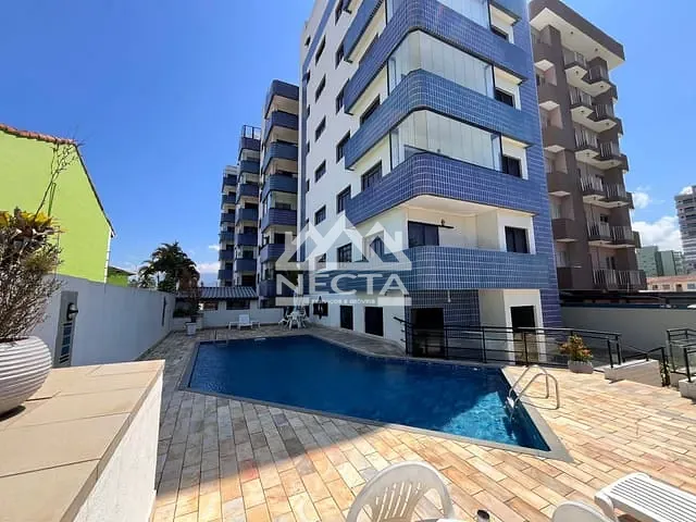 Apartamento com 109m² 3 quartos e 2 banheiros, para alugar, no bairro Indaiá em Caraguatatuba