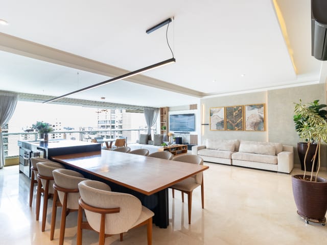 Apartamento com 222m² 3 quartos e 5 banheiros, à venda, no bairro Campo Belo em São Paulo