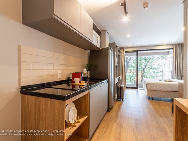 Apartamento com 31m² 1 quarto e 1 banheiro, à venda, no bairro Jardim Paulista em São Paulo