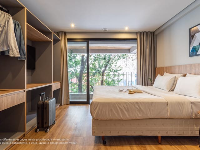 Apartamento com 31m² 1 quarto e 1 banheiro, à venda, no bairro Jardim Paulista em São Paulo