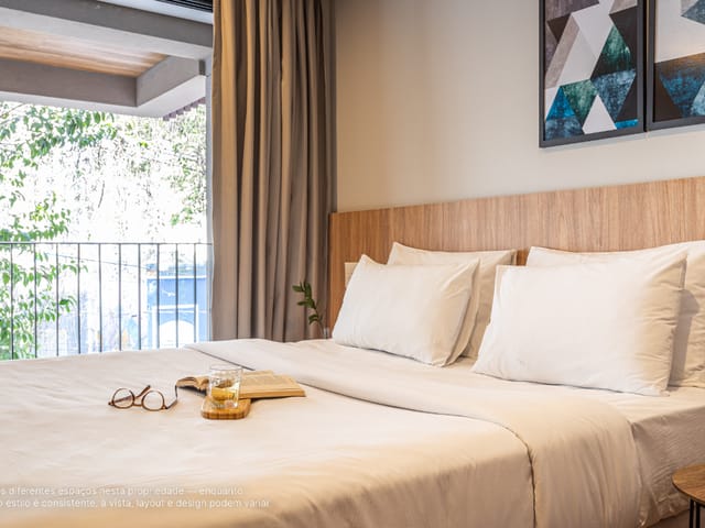 Apartamento com 31m² 1 quarto e 1 banheiro, à venda, no bairro Jardim Paulista em São Paulo