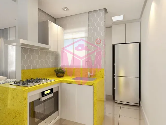 Apartamento com 48m² 2 quartos e 1 banheiro, à venda, no bairro Vila Guarani em Santo André