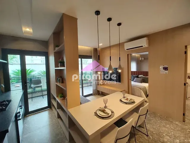 Apartamento com 45m² 1 quarto e 1 banheiro, à venda, no bairro Jardim Aquárius em São José dos Campos