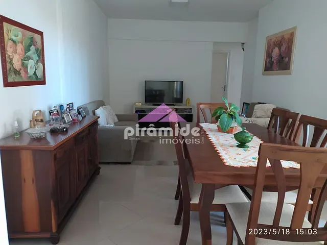 Apartamento com 75m² 3 quartos e 2 banheiros, à venda, no bairro Jardim Satélite em São José dos Campos