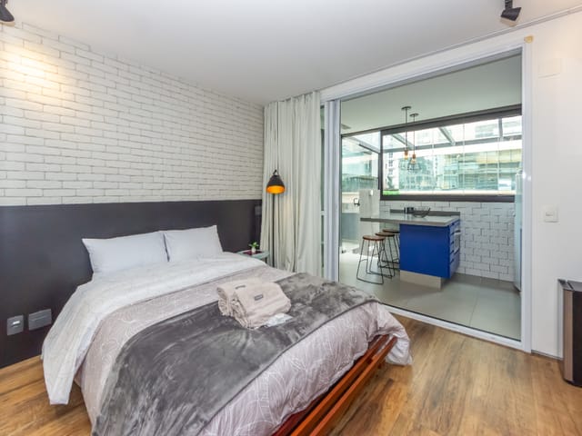 Apartamento com 43m² 1 quarto e 1 banheiro, à venda, no bairro Vila Olímpia em São Paulo