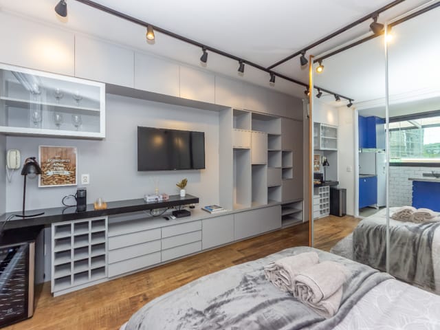 Apartamento com 43m² 1 quarto e 1 banheiro, à venda, no bairro Vila Olímpia em São Paulo