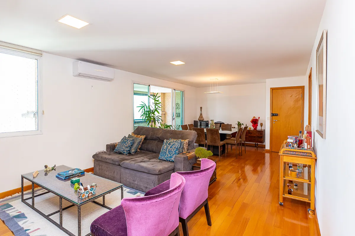 Apartamento para venda em Brooklin com 3 quartos, sendo 1 suíte, 125m²