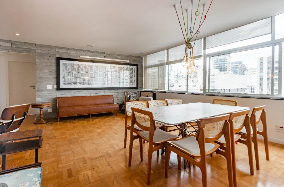 Apartamento para venda em Jardim Paulista com 3 quartos, sendo 2 suítes, 157m²