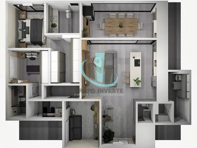 Apartamento com 141m² 3 quartos e 4 banheiros, à venda, no bairro Vila Ferroviária em Araraquara
