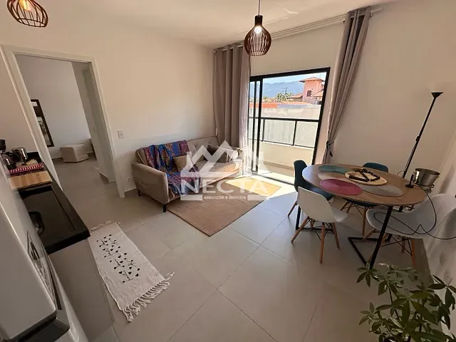 Apartamento com 36m² 1 quarto e 1 banheiro, à venda, no bairro Indaiá em Caraguatatuba