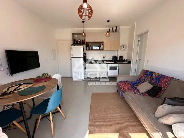 Apartamento com 36m² 1 quarto e 1 banheiro, à venda, no bairro Indaiá em Caraguatatuba