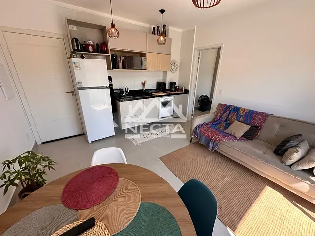 Apartamento com 36m² 1 quarto e 1 banheiro, à venda, no bairro Indaiá em Caraguatatuba