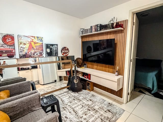 Apartamento 1 quarto e 1 banheiro, para alugar, no bairro Riviera Fluminense em Macaé