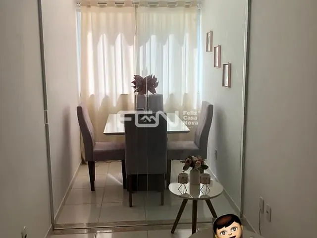 Apartamento 2 quartos e 2 banheiros, à venda, no bairro Pitangueiras em Lauro de Freitas