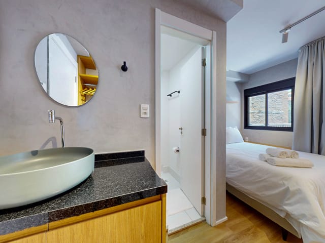 Apartamento com 38m² 1 quarto e 1 banheiro, à venda, no bairro Vila Madalena em São Paulo