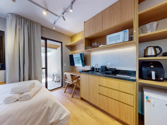 Apartamento com 38m² 1 quarto e 1 banheiro, à venda, no bairro Vila Madalena em São Paulo
