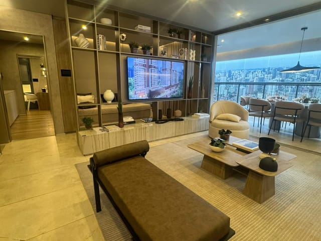 Apartamento com 4472050m² 2 quartos e 3 banheiros, à venda, no bairro Brooklin Novo em São Paulo