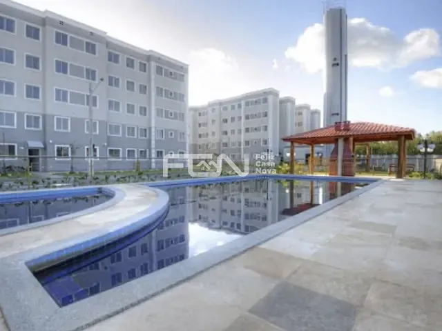 Apartamento 2 quartos e 1 banheiro, à venda, no bairro Boa União (Abrantes) em Camaçari