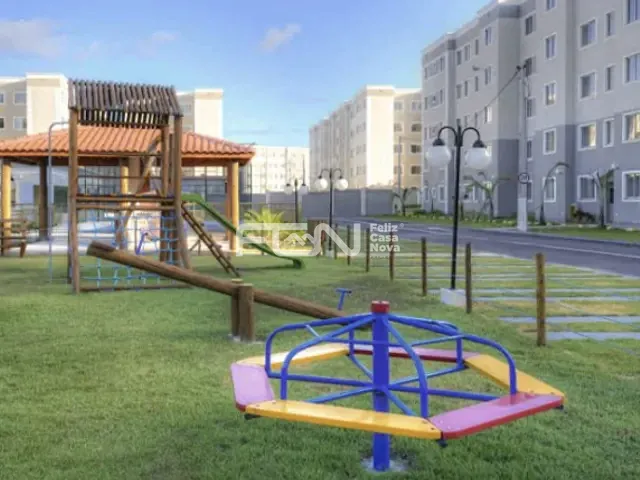 Apartamento 2 quartos e 1 banheiro, à venda, no bairro Boa União (Abrantes) em Camaçari