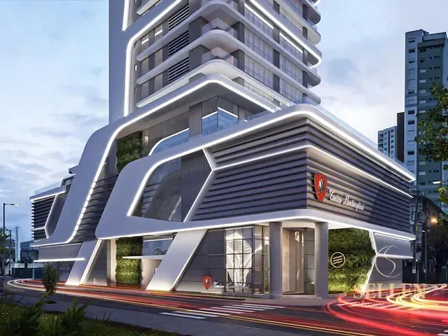 Apartamento com 328m² 4 quartos e 1 banheiro, à venda, no bairro Barra Sul em Balneário Camboriú