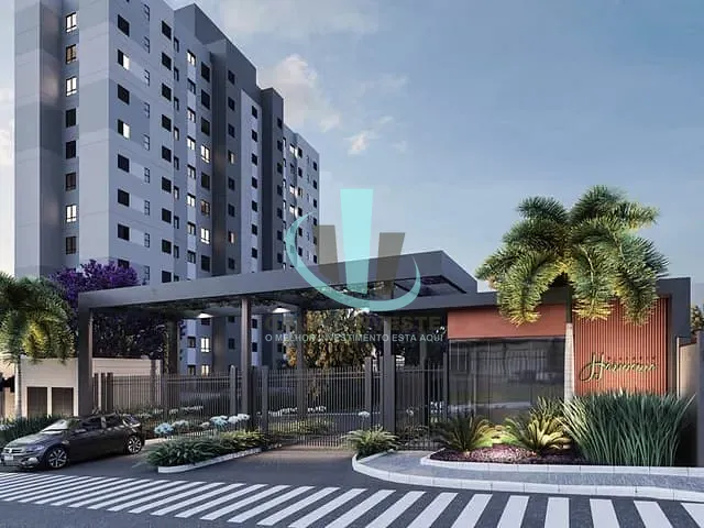 Apartamento com 50m² 2 quartos e 1 banheiro, para alugar, no bairro Vila Harmonia em Araraquara
