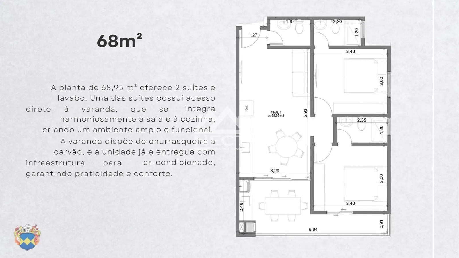 Apartamento, 2 quartos, 68 m² - Foto 10