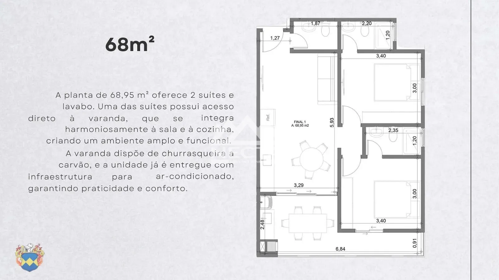 Apartamento, 2 quartos, 68 m² - Foto 13