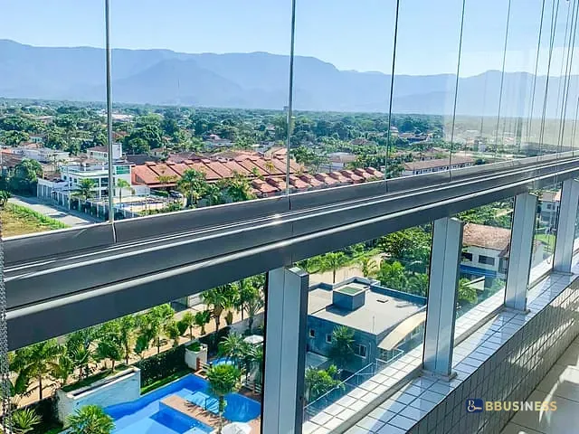 Apartamento 2 quartos e 2 banheiros, à venda ou para alugar, no bairro Indaiá em Bertioga