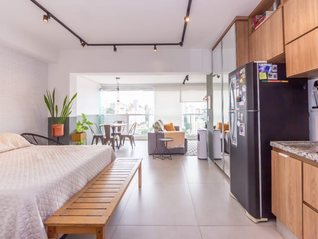 Apartamento com 33m² 1 quarto e 1 banheiro, à venda, no bairro Vila Mariana em São Paulo
